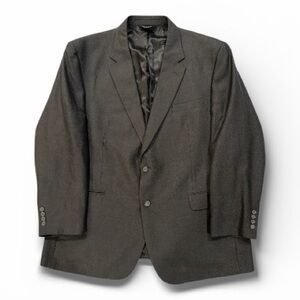 Jos. A. Bank Men’s Blazer Jacket Charcoal Gray Single Breasted Sport Coat 50R